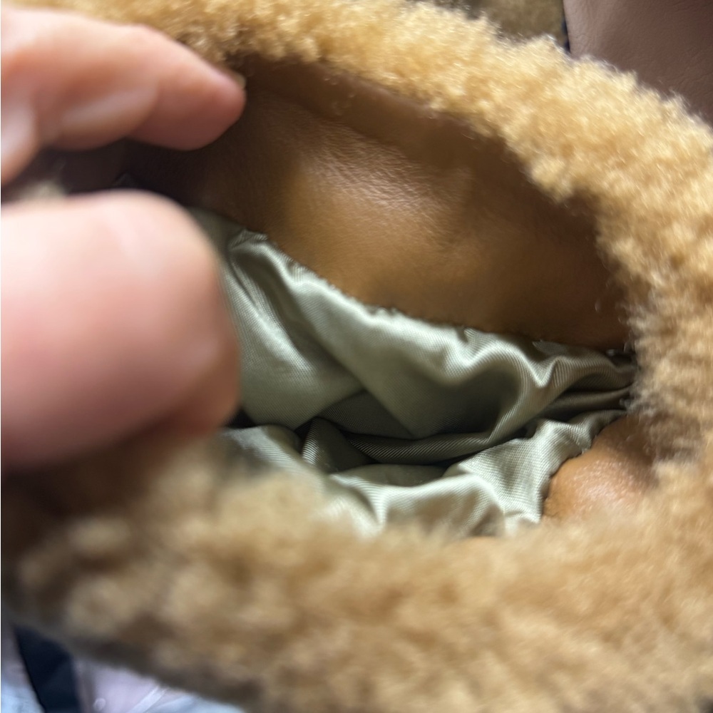 Sandro Cream Teddy Jacket for Women - Picture 6 of 8